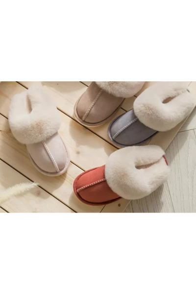 Lounge Queen Slippers - Rouge