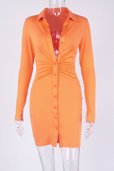 Honey Love Dress - Orange
