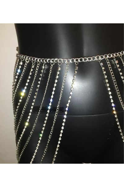 Hips Don't Lie Body Jewelry - Silver