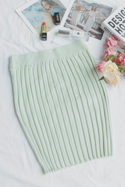 Sweet Thang Knit Skirt - Mint