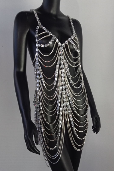 Lavish Jeweled Dress