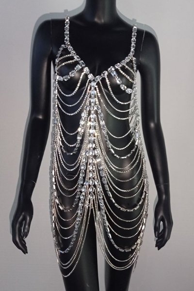 Lavish Jeweled Dress
