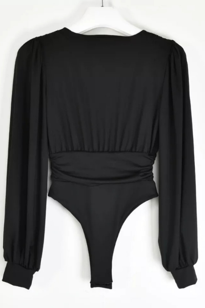 Can't Be Bought Bodysuit - Black