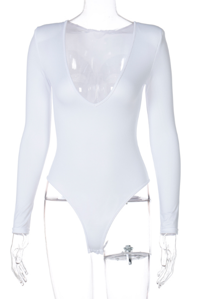 Real Is Rare Bodysuit - White