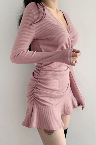 Certified Babe Dress - Pink