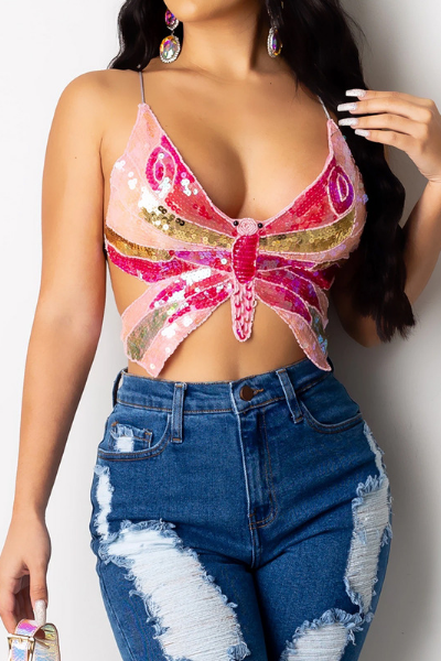 Fly Babe Top - Pink
