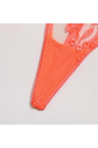 Become The Fire Lingerie Set - Neon