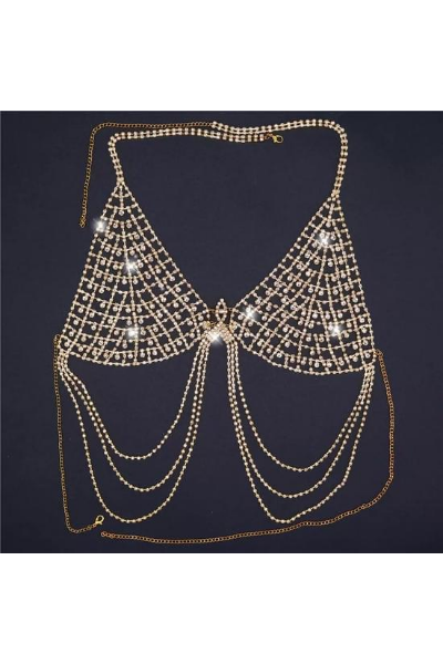 So Immaculate Jeweled Bralette