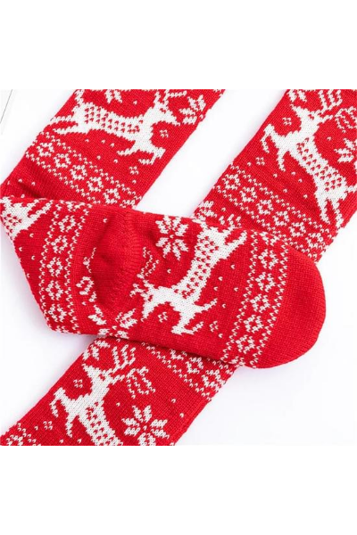 Holiday Honey Socks - Red