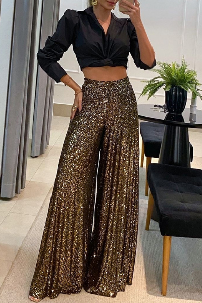 Too Attached Pants - Dark Gold