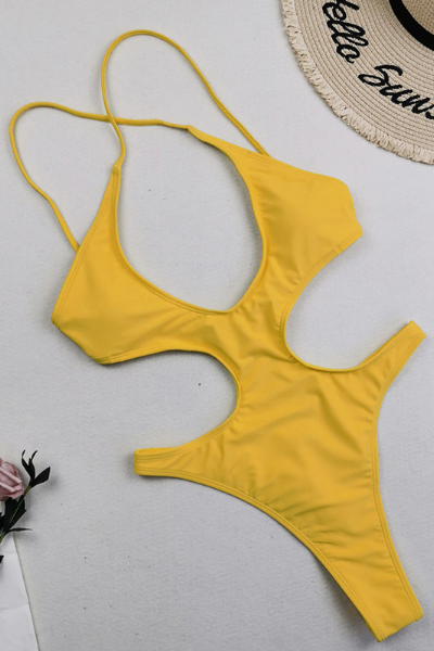 Pressure Applied Swimsuit - Yellow