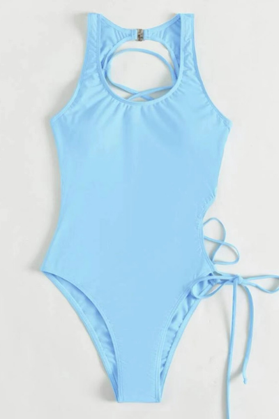 Songs About Me Swimsuit - Blue