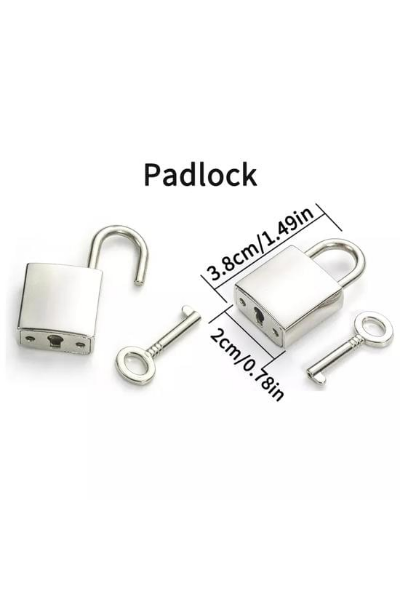 On Lock & Key Necklace