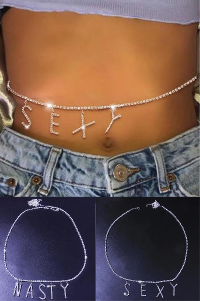 Too Fine Jeweled Belly Chain
