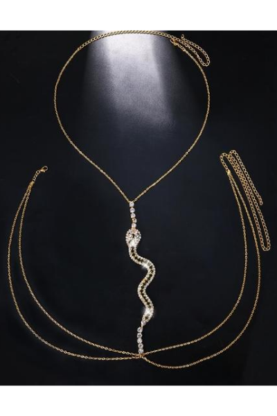 Snake Charmer Jeweled Bralette