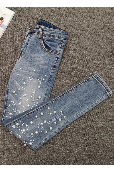 Clutch Your Pearls Jeans