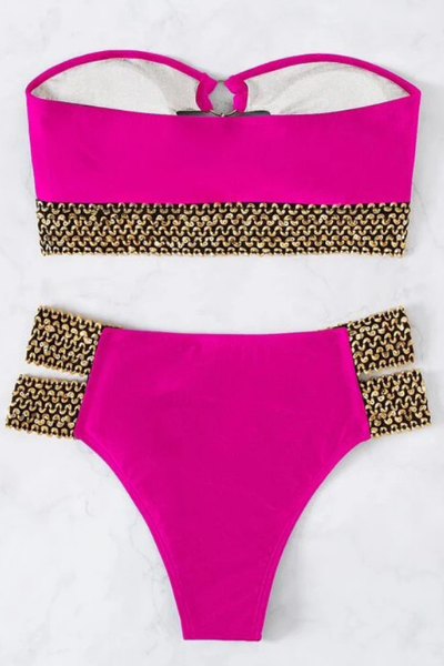 Runaway Bay Bikini Set - Pink