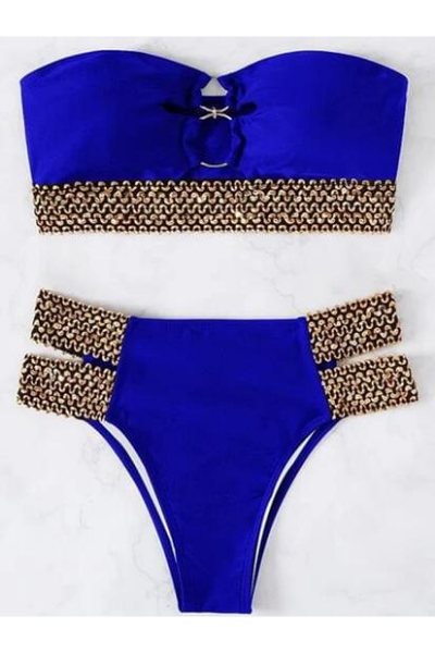 Runaway Bay Bikini Set - Royal Blue