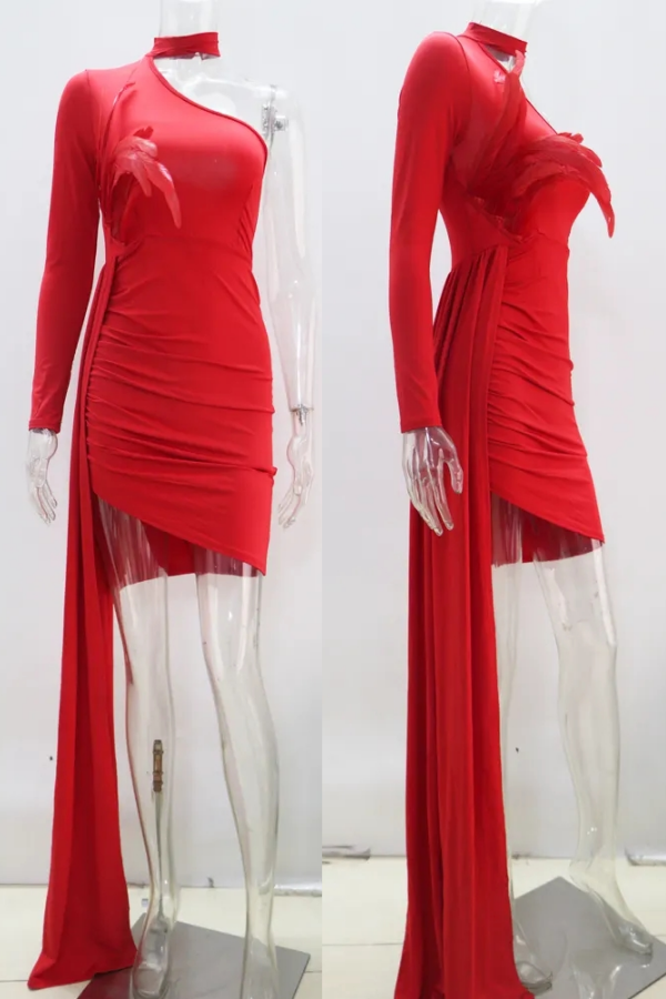Allure Dress - Red