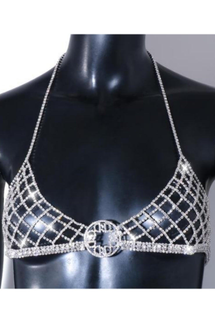 Don't Try To Stop Me Jeweled Bralette