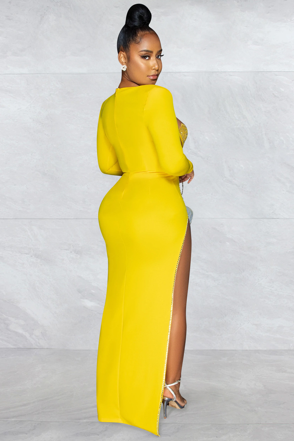 Impress Me Dress - Yellow