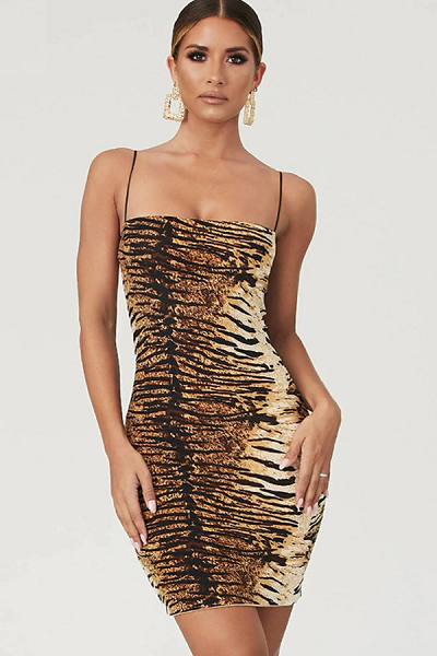So Exotic Dress - Tiger