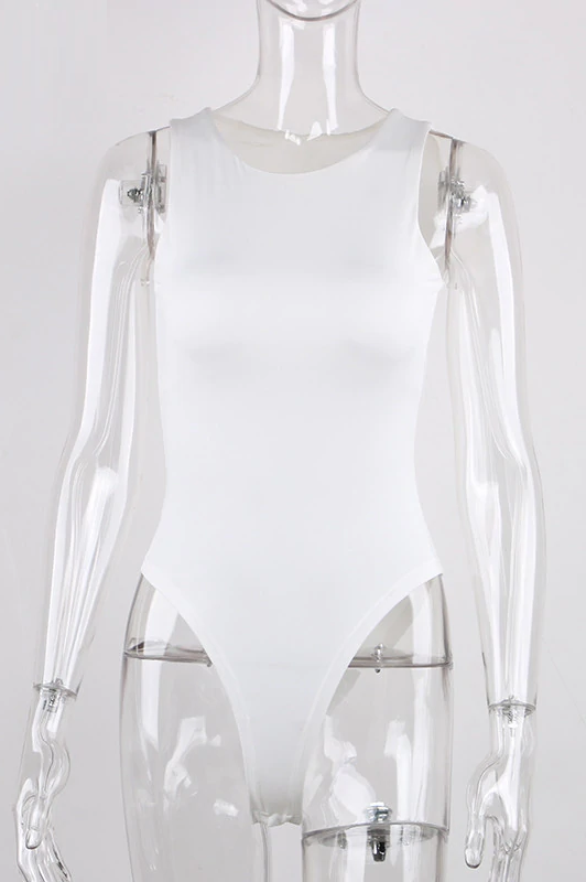 Queening 24/7 Bodysuit - White
