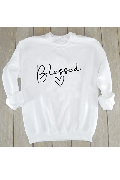 Blessed Top - White