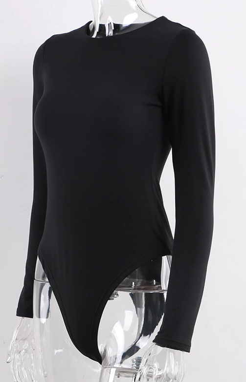 Classic Queen Bodysuit - Black