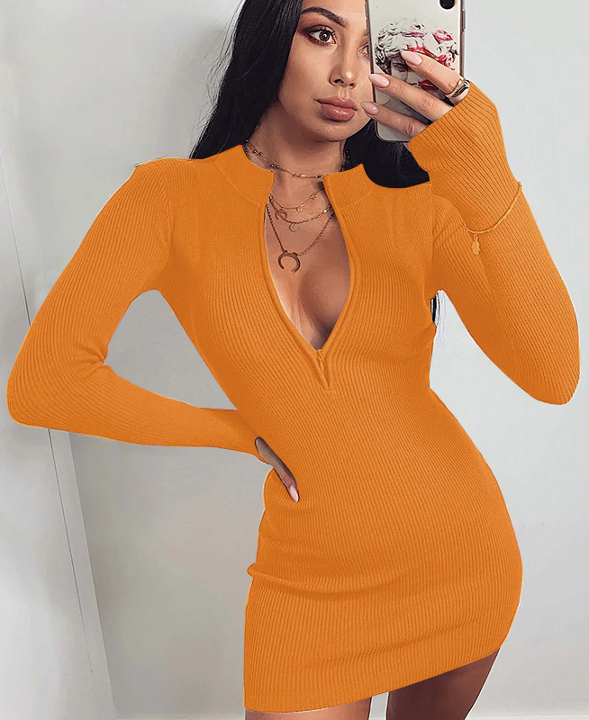 Gonna Love Me Dress - Orange