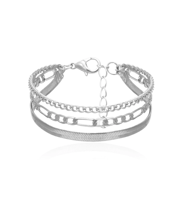 Flashy Queen Layered Bracelet