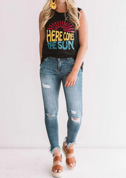 Here Comes the Sun Tank Top - flyqueens