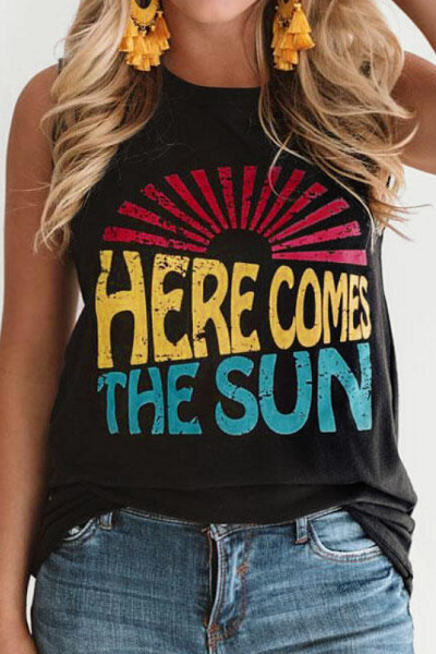 Here Comes the Sun Tank Top - flyqueens