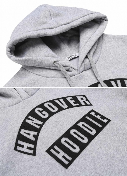 Hangover Hoodie - Grey - flyqueens