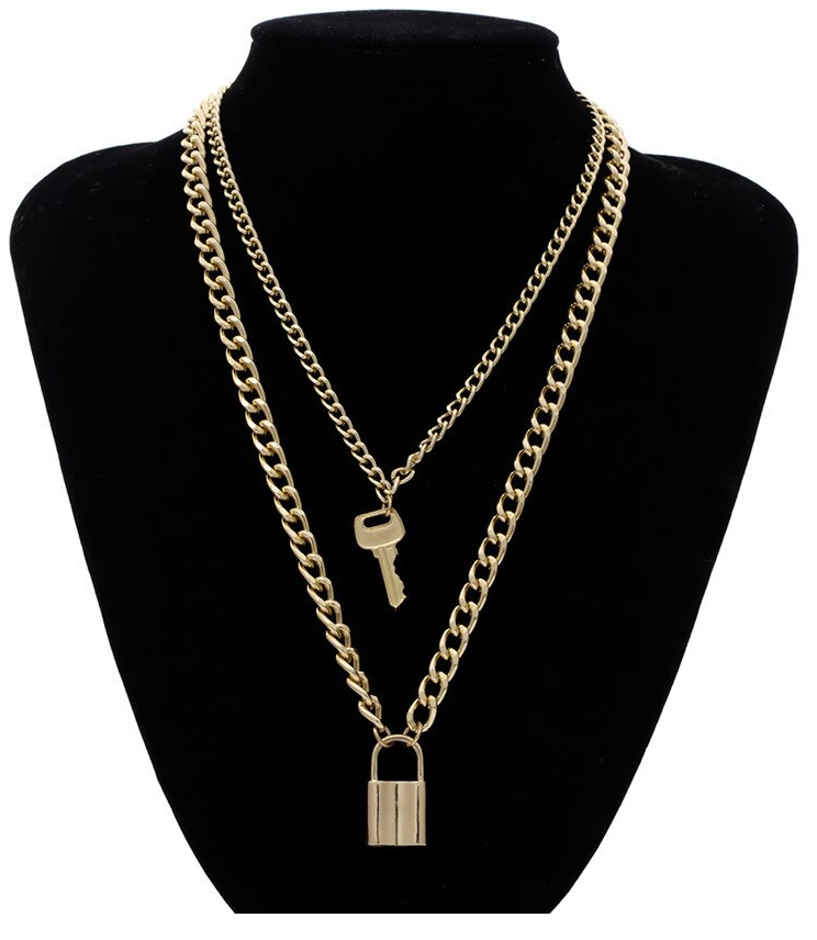 Locked Down Love Necklace - flyqueens