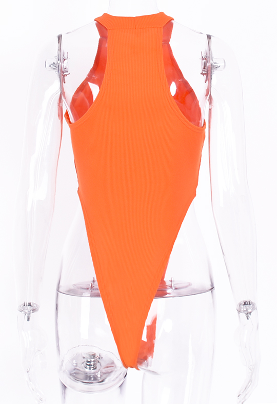 Follow the Sun Bodysuit - Orange - flyqueens