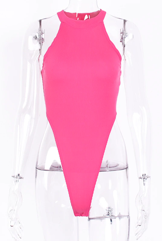 Follow the Sun Bodysuit - Pink - flyqueens