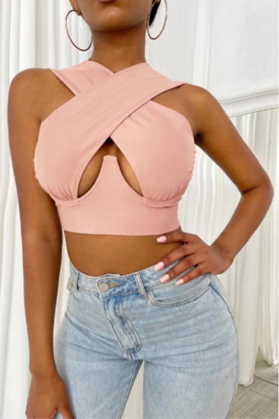 Savage Babe Top - Candy Pink