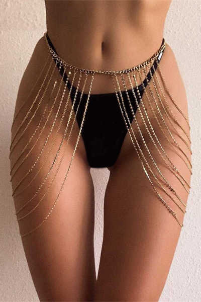 Hips Don't Lie Body Jewelry - Silver