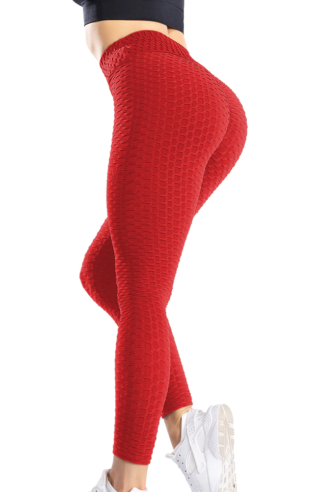 Peach Perfect Regular Waist Leggings - Red - Clothing | Prozis
