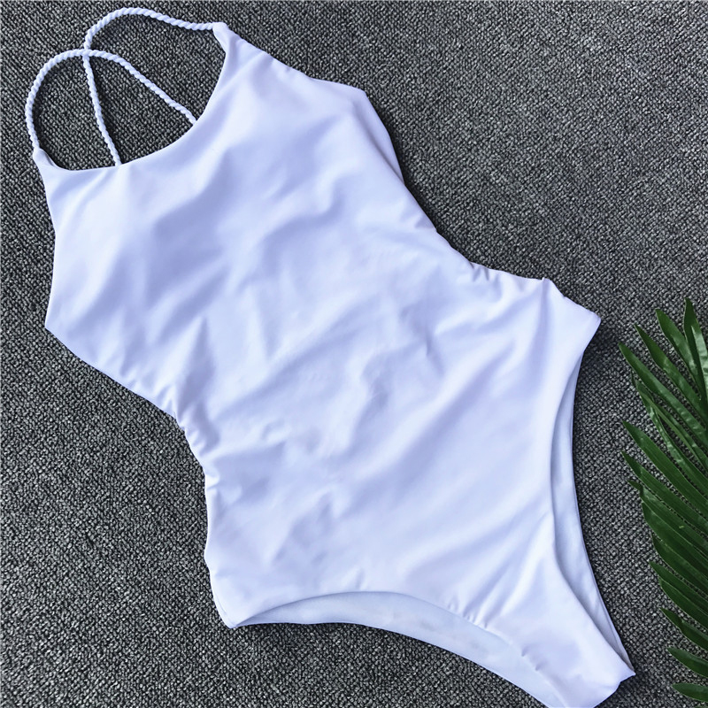 Forever a Baddie Swimsuit - White - flyqueens