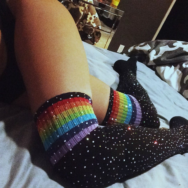 Sparkle On Socks - flyqueens