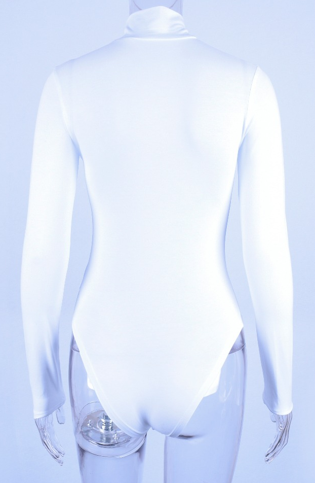 Don't Take It Personal Bodysuit - White - flyqueens