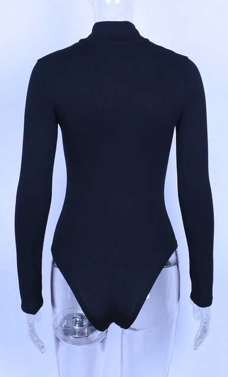 Don't Take It Personal Bodysuit - Black - flyqueens