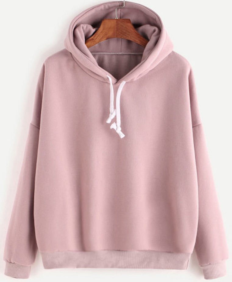 Basic Babe Hoodie - Pink - flyqueens