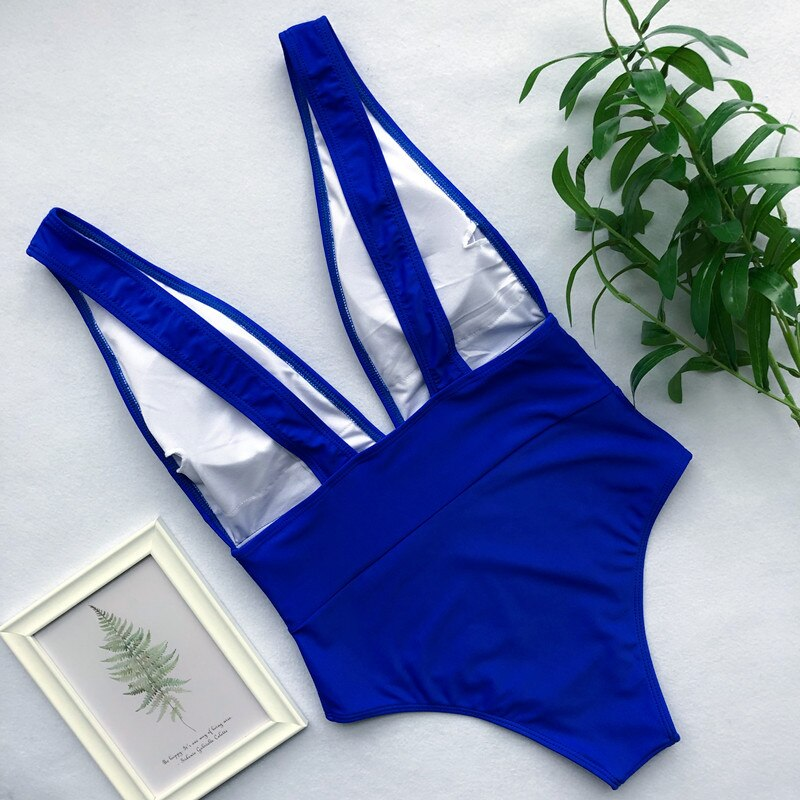Head Babe in Charge Swimsuit - Blue - flyqueens