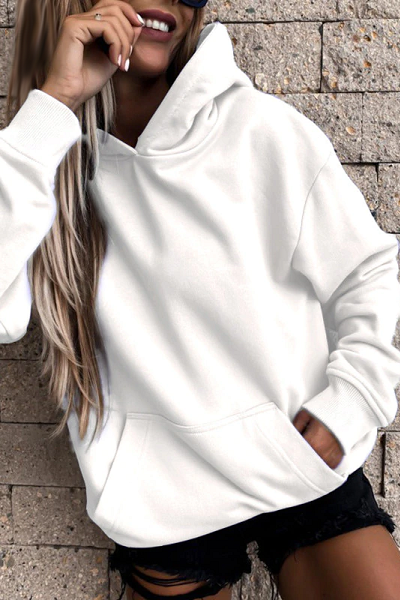 Miss Thing Hoodie - White